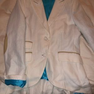 Beautiful Michele Negri White Blazer from Italy